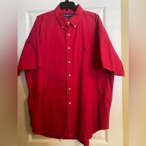 Polo by Ralph Lauren Men's Red Shirt